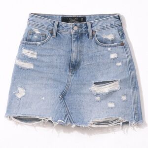 Abercrombie & Fitch Vintage Vintage A-line style Denim Skirt – Size 25